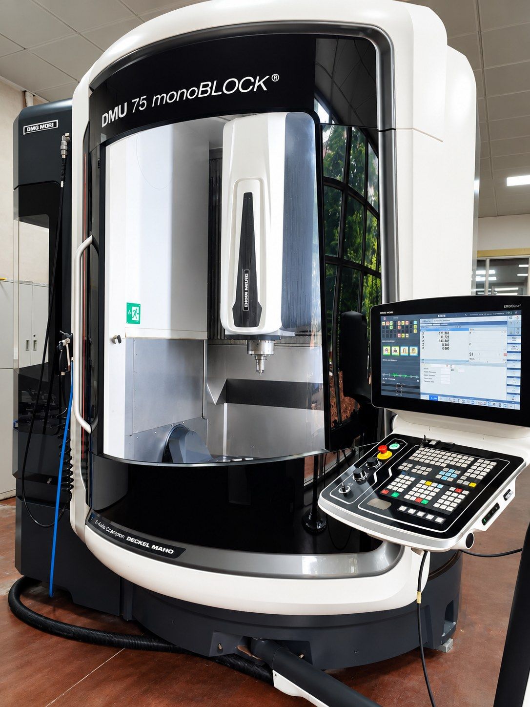 DMG MORI DMU 75 monoBLOCK five-axis machining centre